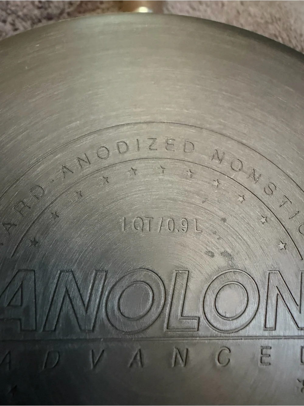 Anolon Advanced 1-Quart Hard-Anodized Saucepan / Pot